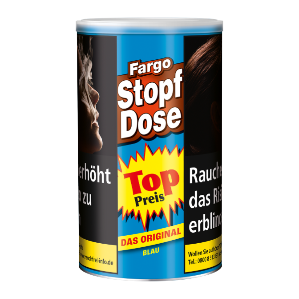 Fargo Stopf-Dose Blau 1 x 122g Tabak